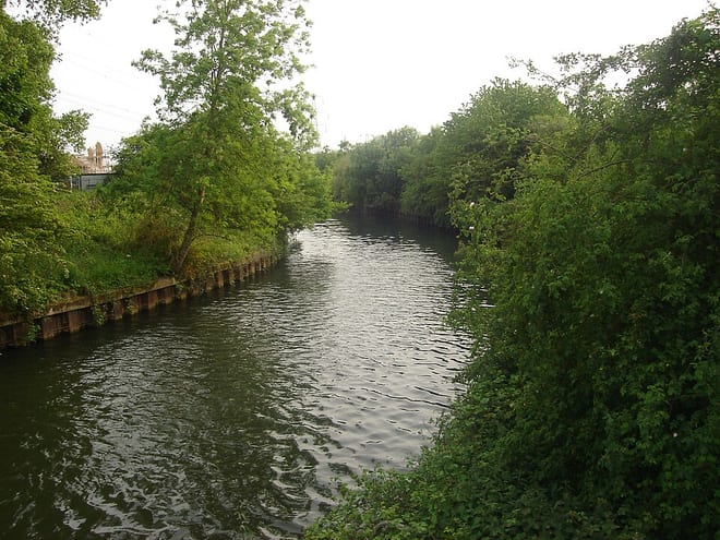 Photo of River Lee Flood Relief Channel